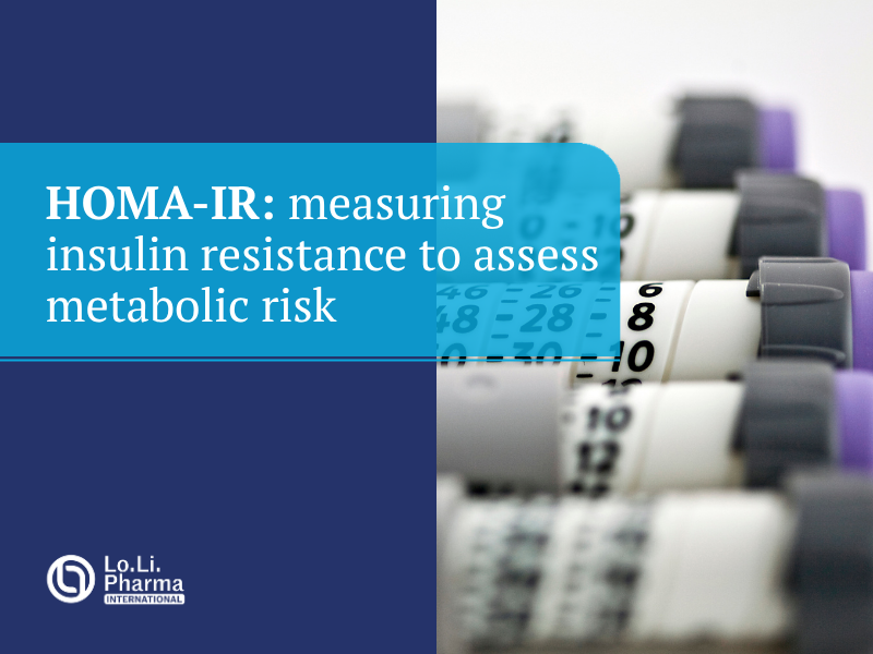 HOMA-IR measuring insulin resistance to assess metabolic risk